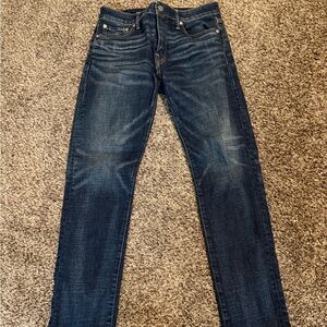 Men’s American Eagle Outfitters Dark Blue Straight Jeans